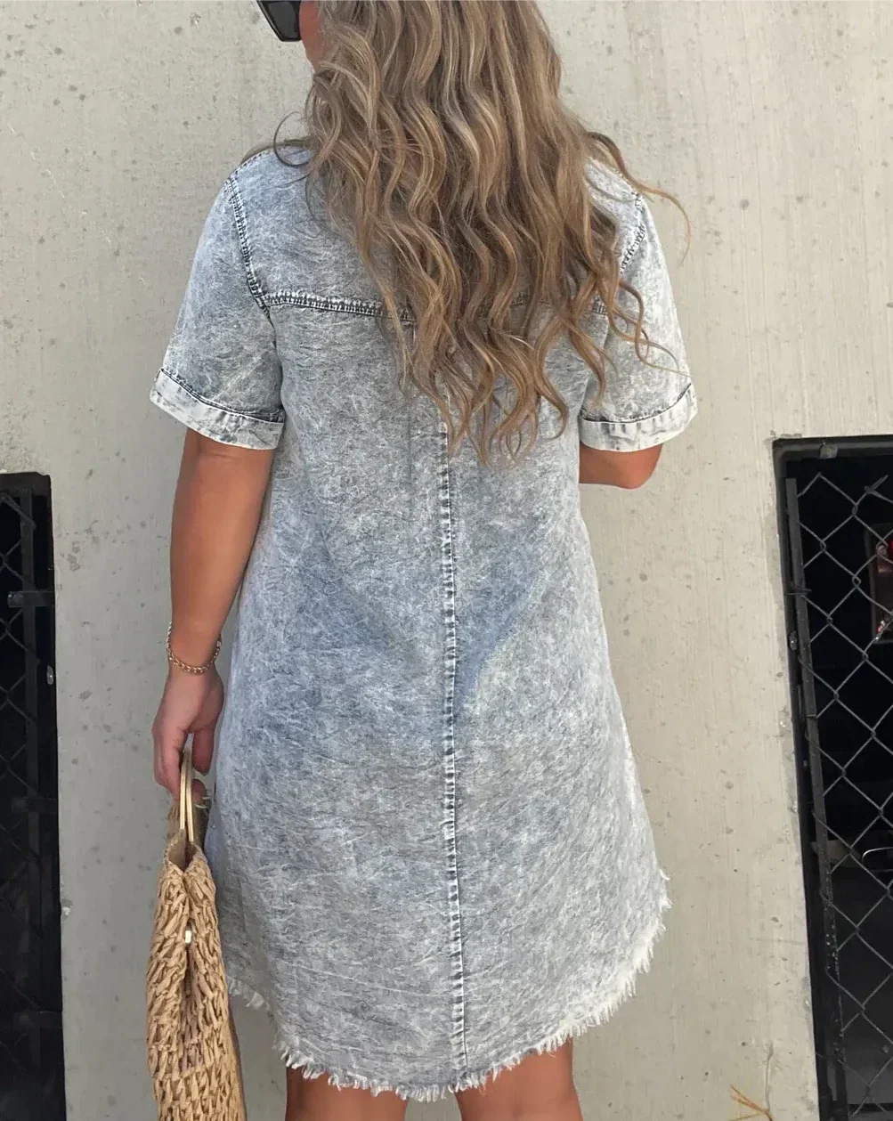 Vera | Robe Chemise en Denim