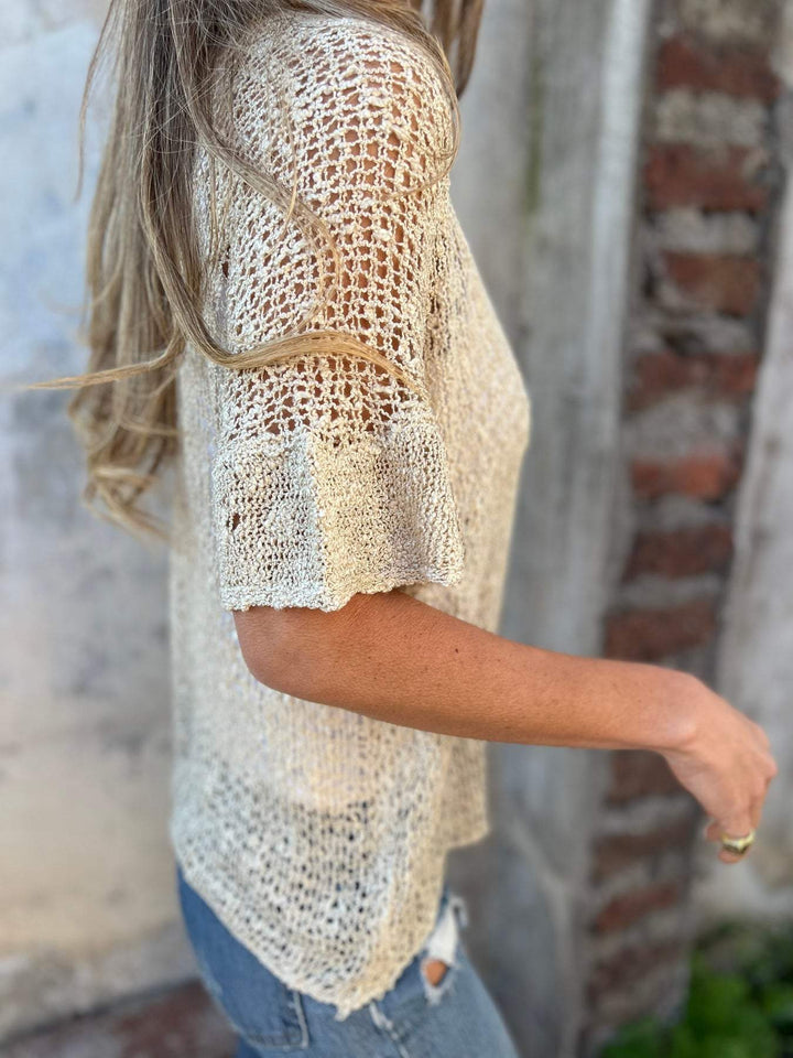Francine™ | Haut élégant texturé