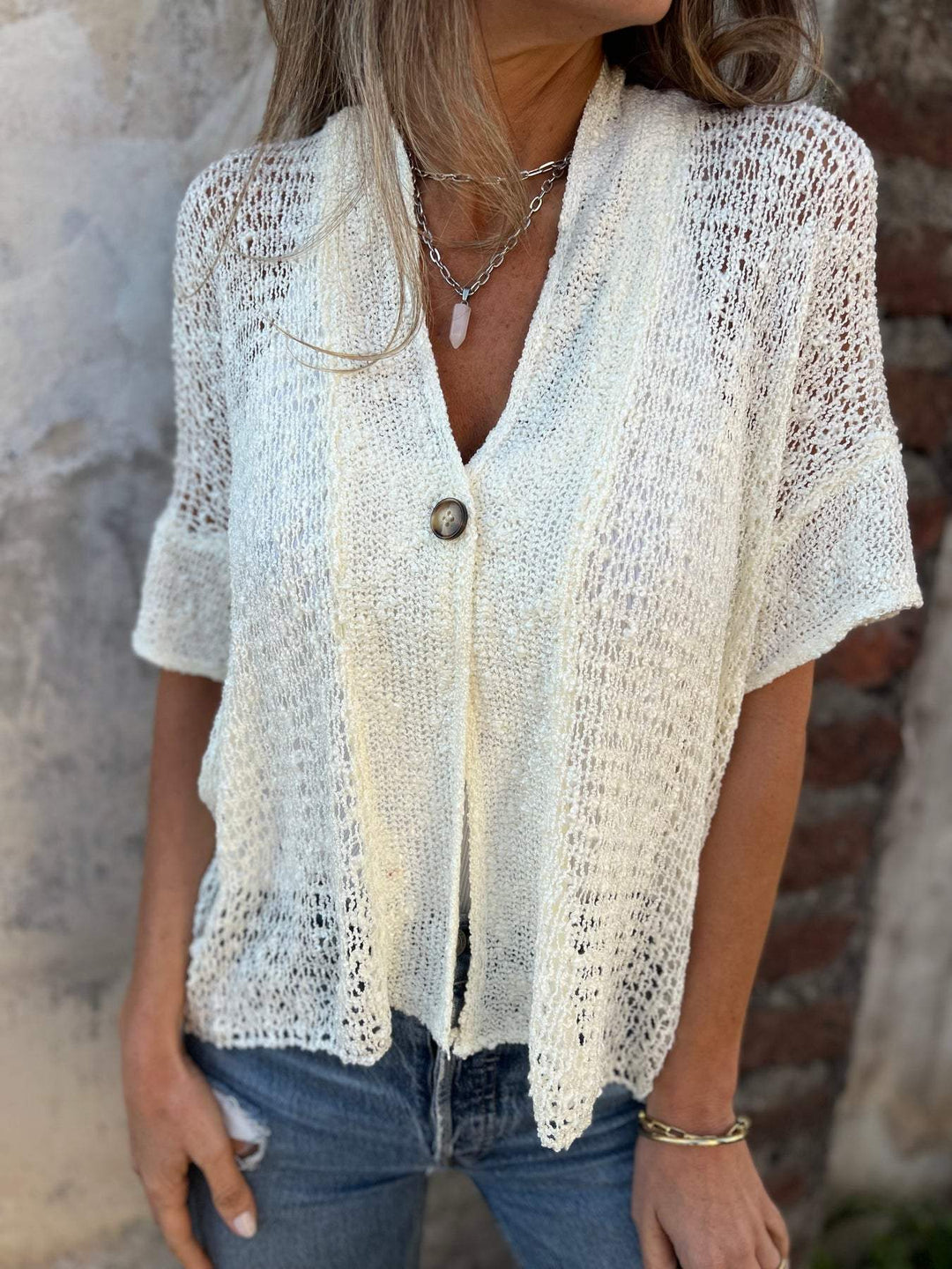 Francine™ | Haut élégant texturé