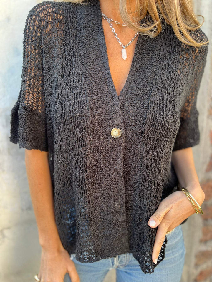 Francine™ | Haut élégant texturé