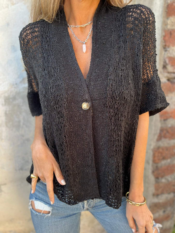 Francine™ | Haut élégant texturé
