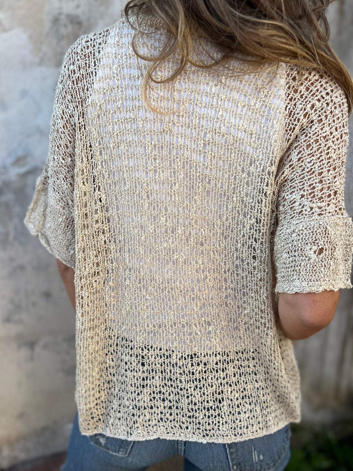Francine™ | Haut élégant texturé