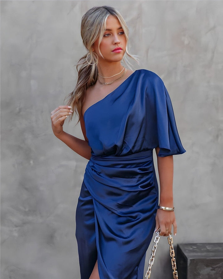 Dhalia | Robe Élégante Asymétrique