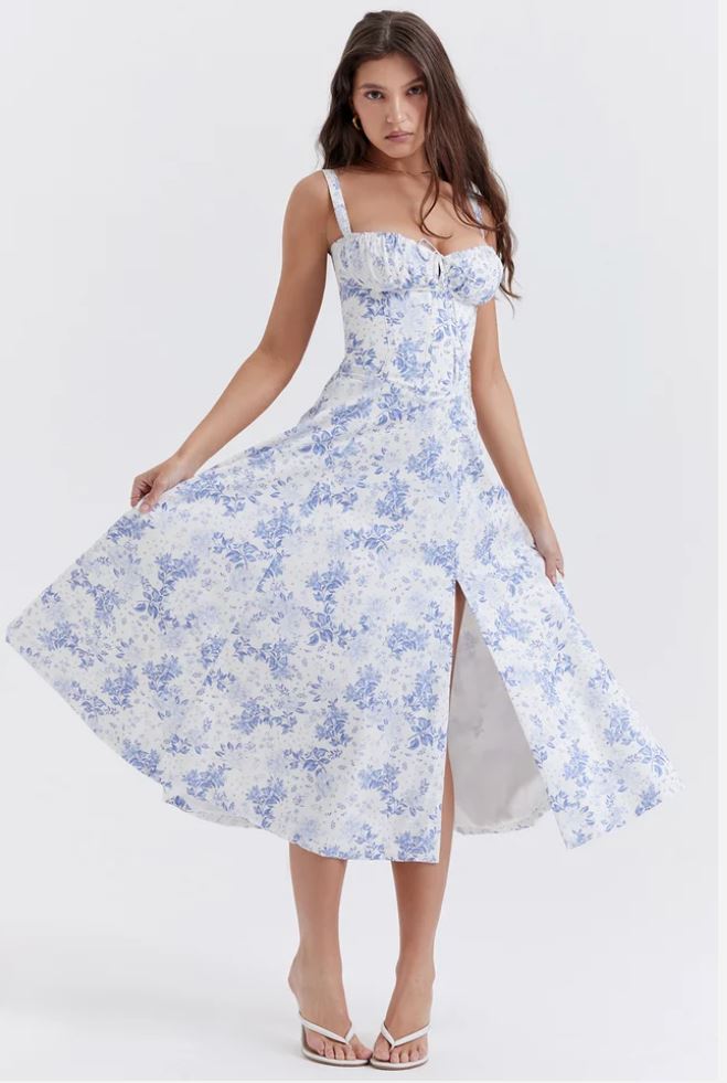 Lara™ | Robe Midi Colorée