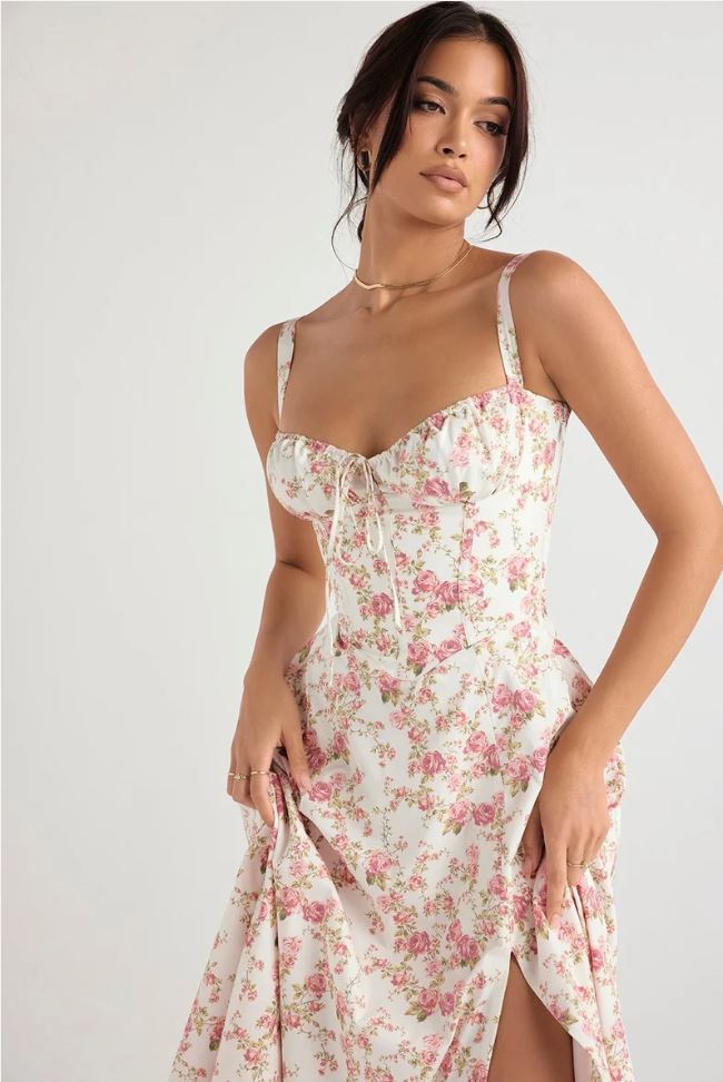 Lara™ | Robe Midi Colorée