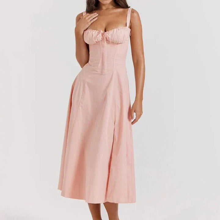 Lara™ | Robe Midi Colorée