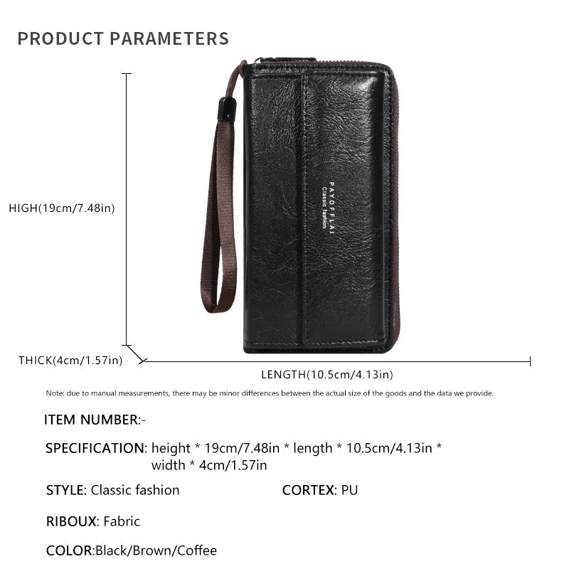 Portefeuille en Cuir Lioze™