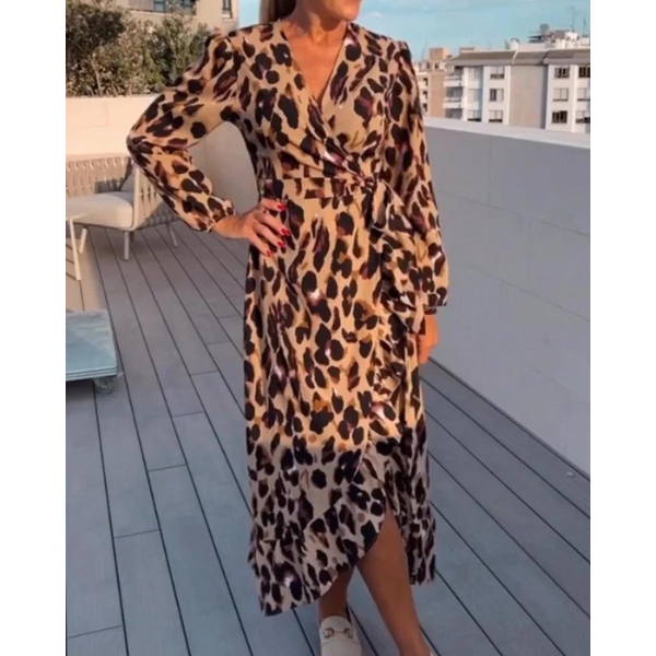 Lisandra | Robe élégante avec décolleté en V