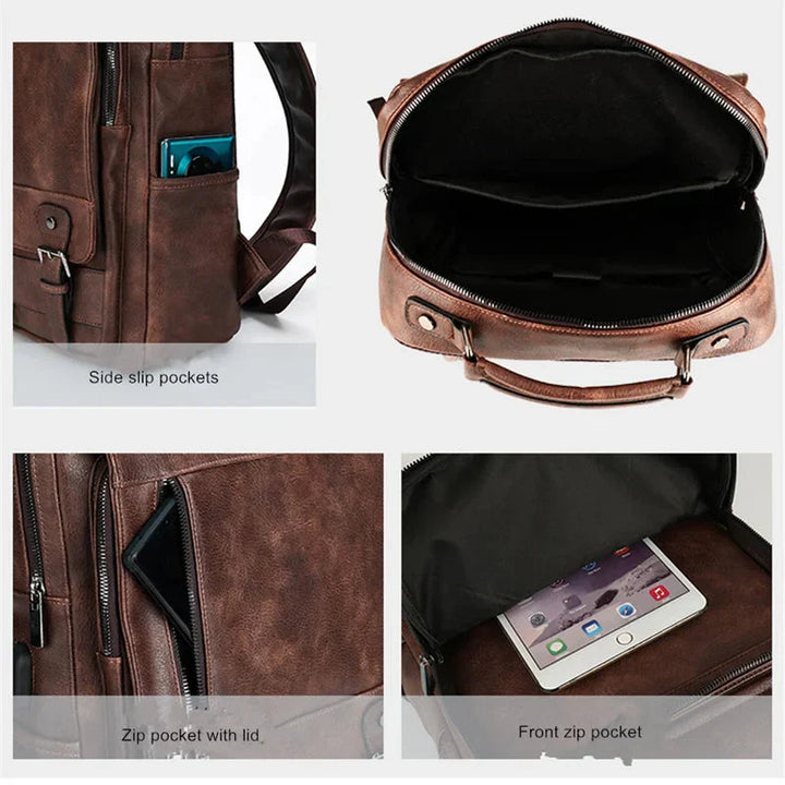 Sac à dos en cuir Londres