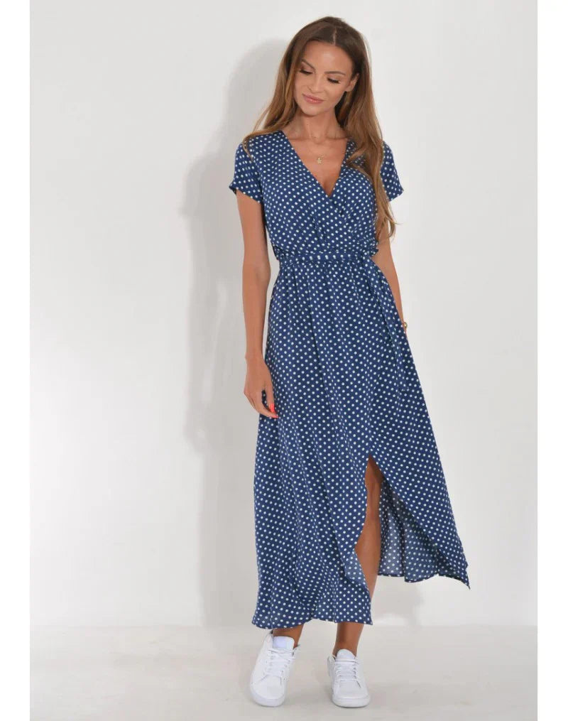 Suzanne - Robe élégante avec décolleté en V