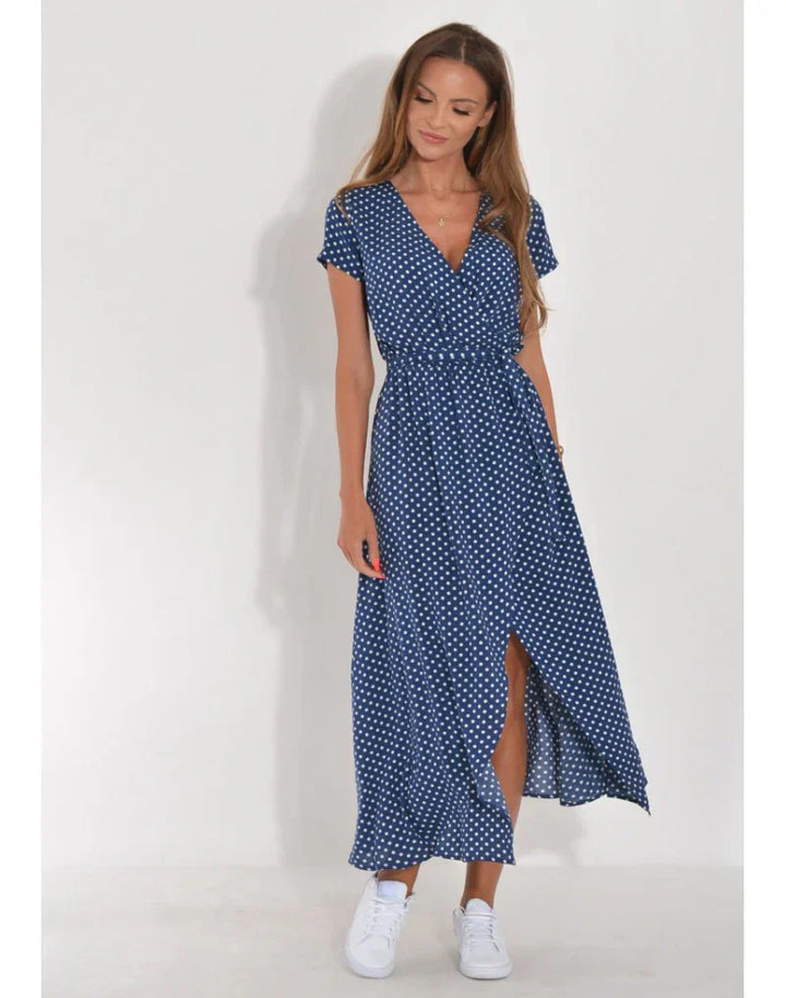 Suzanne - Robe élégante avec décolleté en V