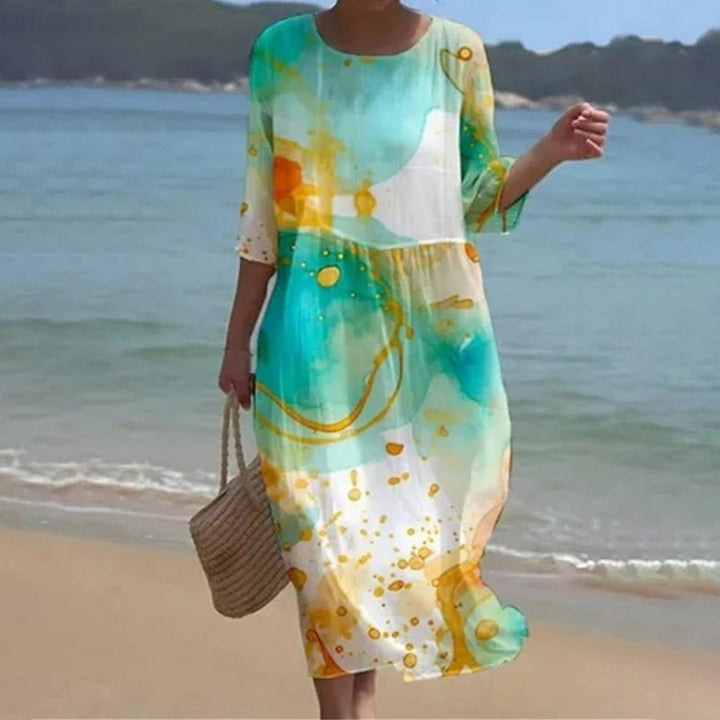 Stella - Robe élégante à fleurs