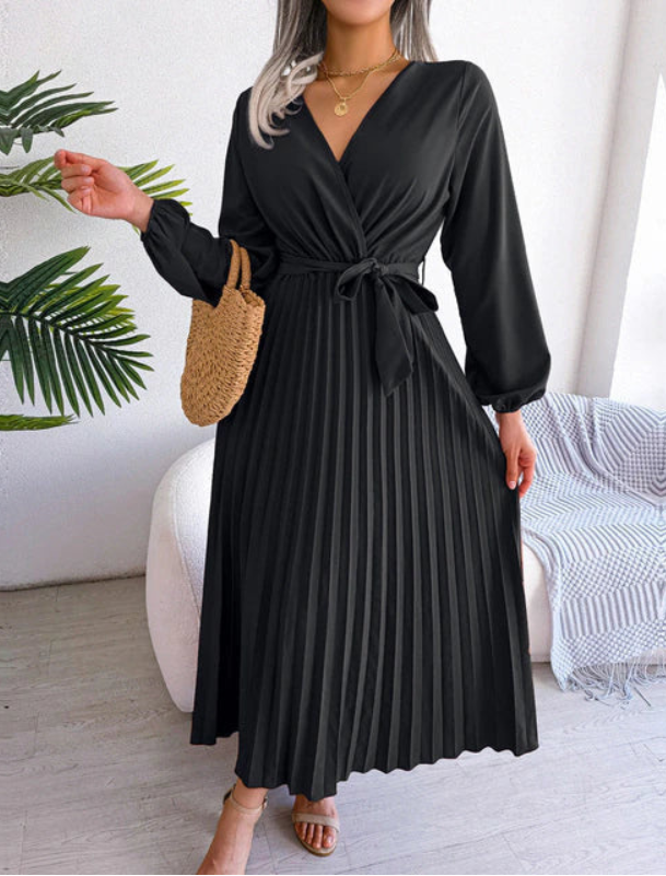 Naomi | Robe Plissée Festive