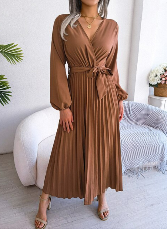 Naomi | Robe Plissée Festive