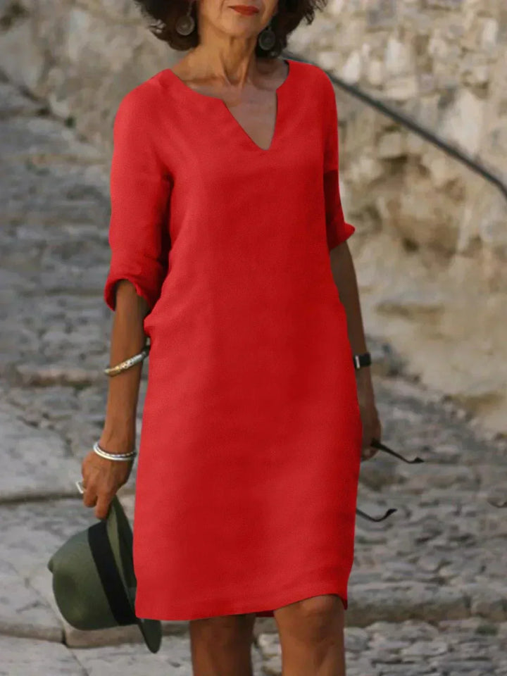 Beatrice | Robe élégante avec décolleté en V