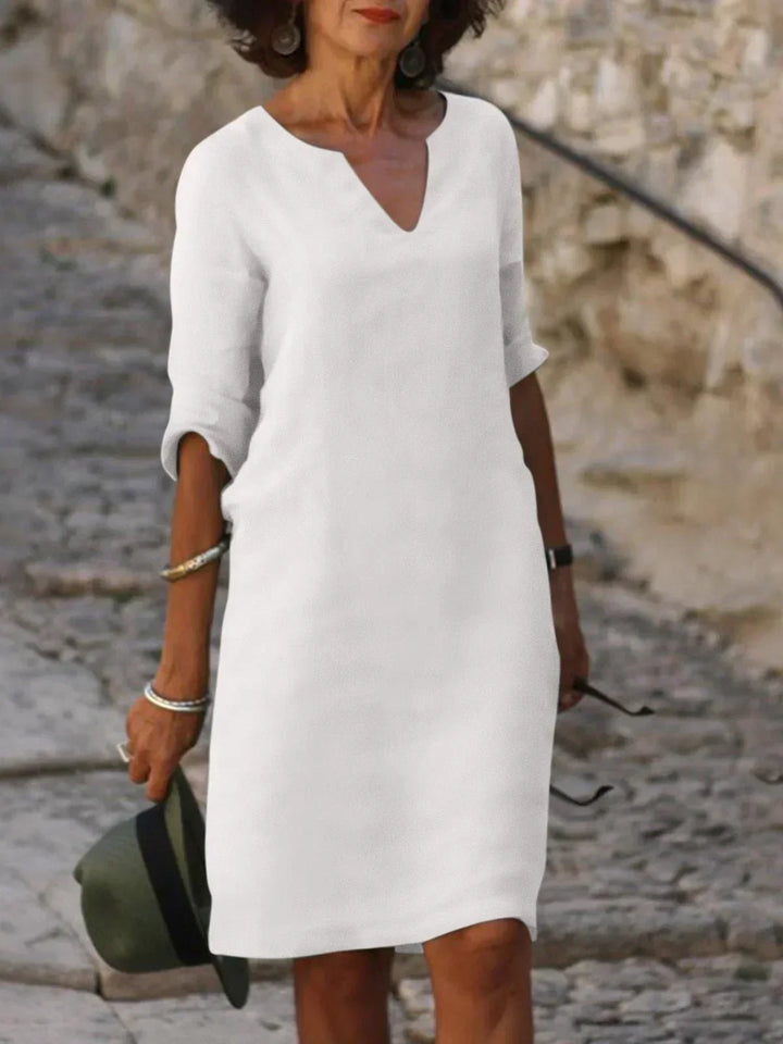 Beatrice | Robe élégante avec décolleté en V