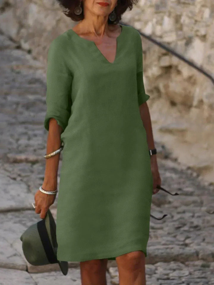 Beatrice | Robe élégante avec décolleté en V
