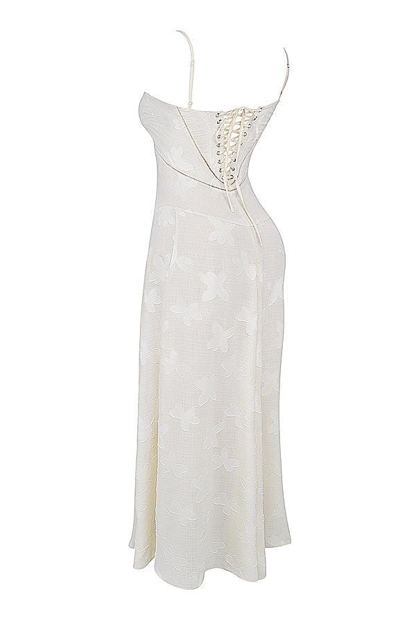 Paulette - Robe longue corset