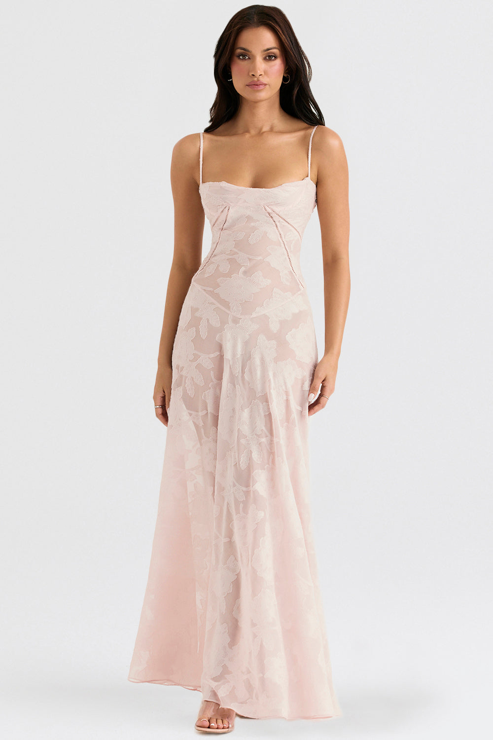 Paulette - Robe longue corset