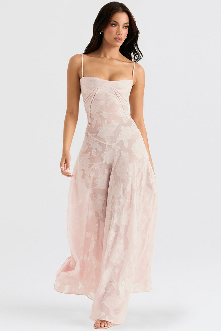 Paulette - Robe longue corset