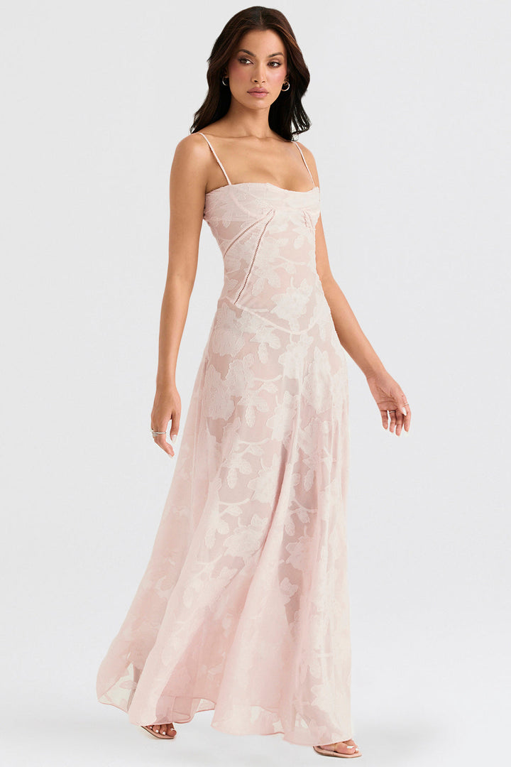 Paulette - Robe longue corset