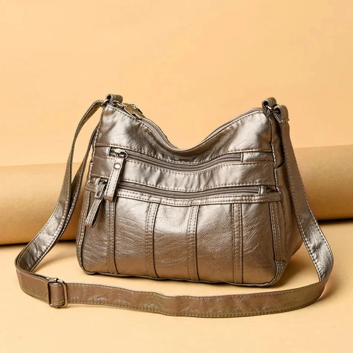 Sac Bandoulière en Cuir Souple Nina
