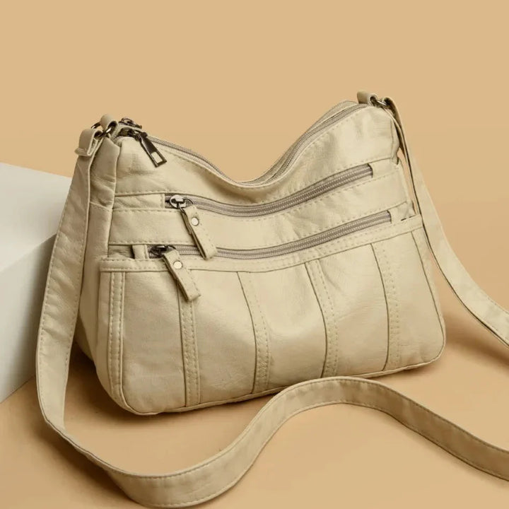 Sac Bandoulière en Cuir Souple Nina