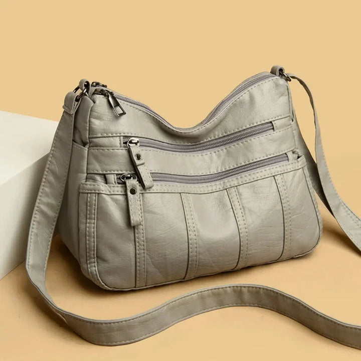 Sac Bandoulière en Cuir Souple Nina
