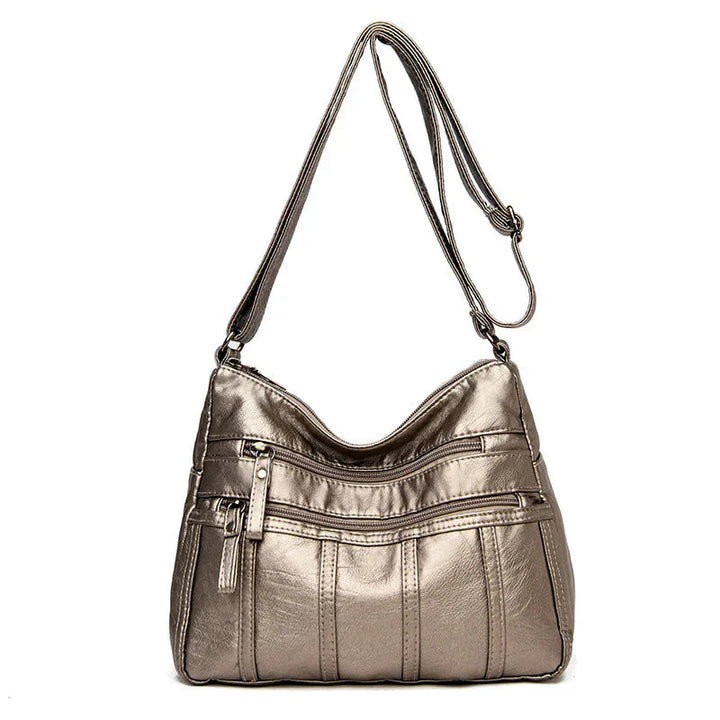 Sac Bandoulière en Cuir Souple Nina