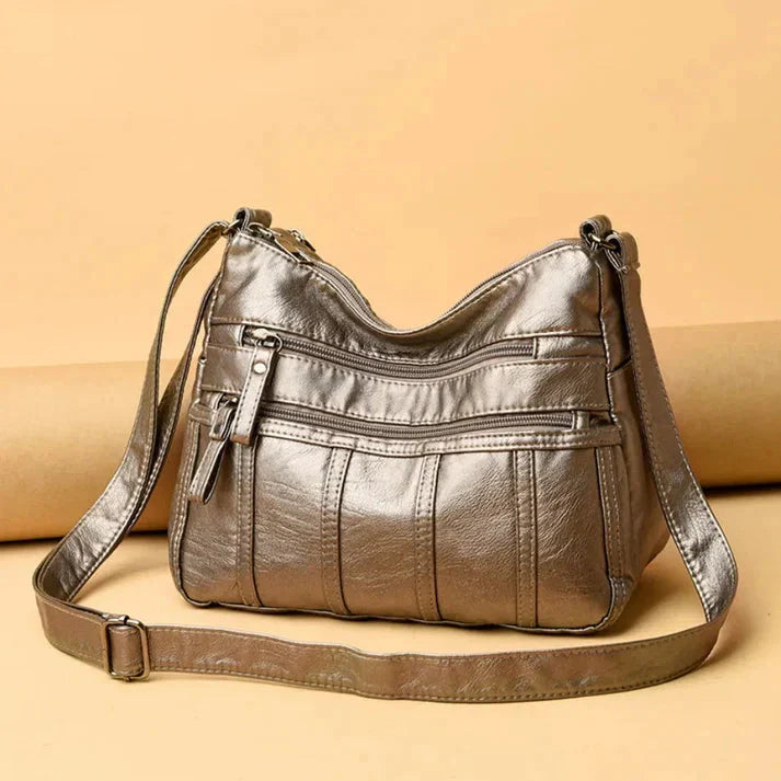 Sac Bandoulière en Cuir Souple Nina