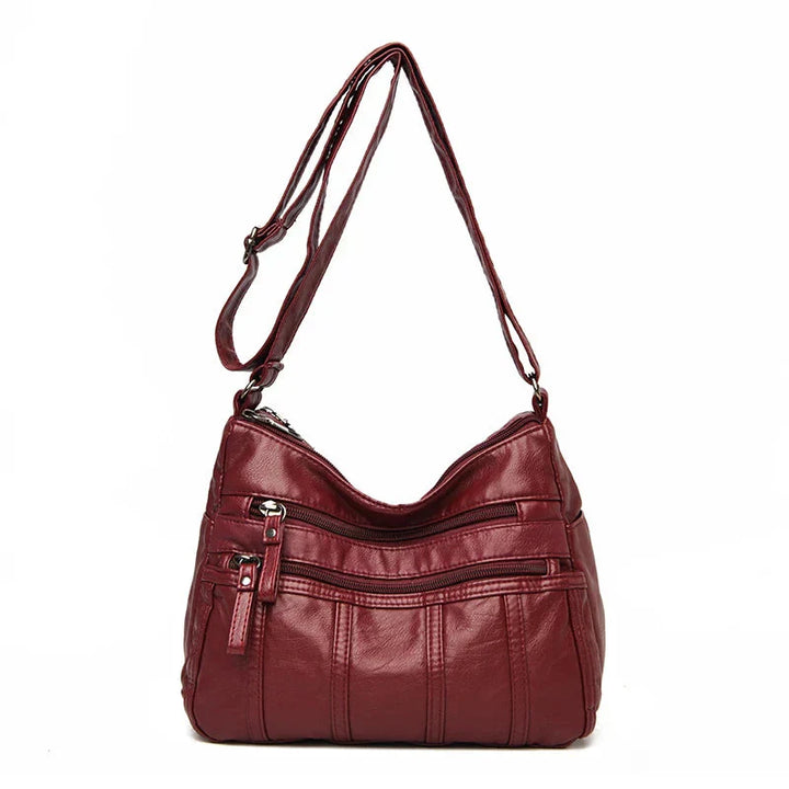 Sac Bandoulière en Cuir Souple Nina