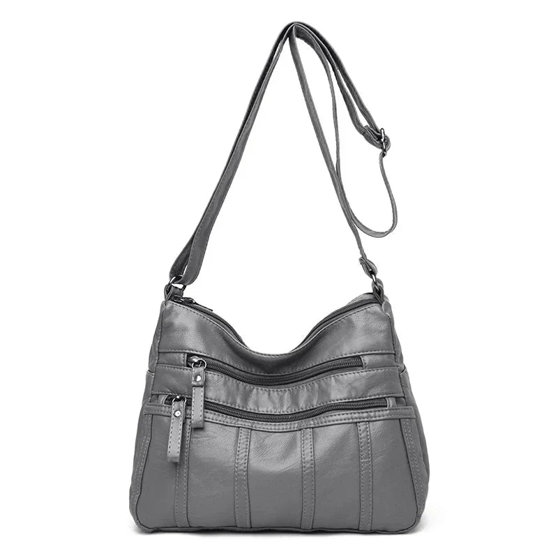 Sac Bandoulière en Cuir Souple Nina