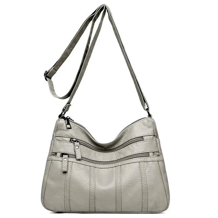 Sac Bandoulière en Cuir Souple Nina