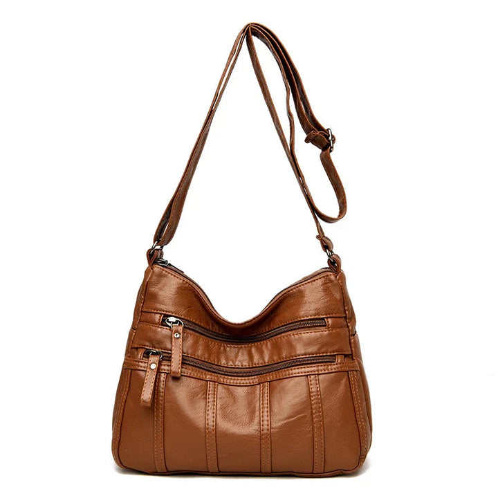 Sac Bandoulière en Cuir Souple Nina