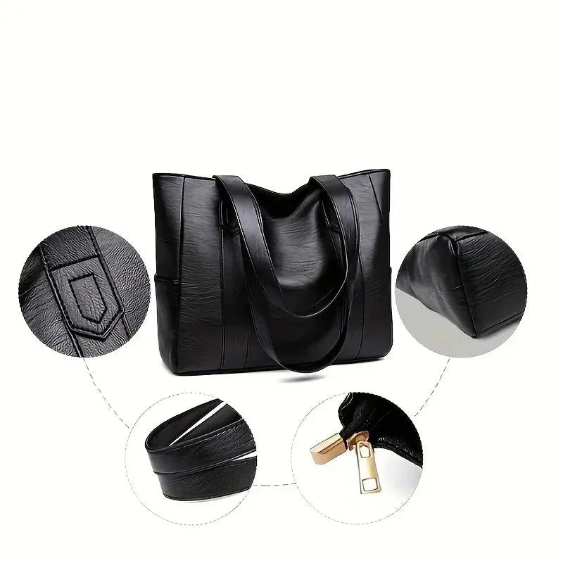 Sac à épaule en cuir véritable