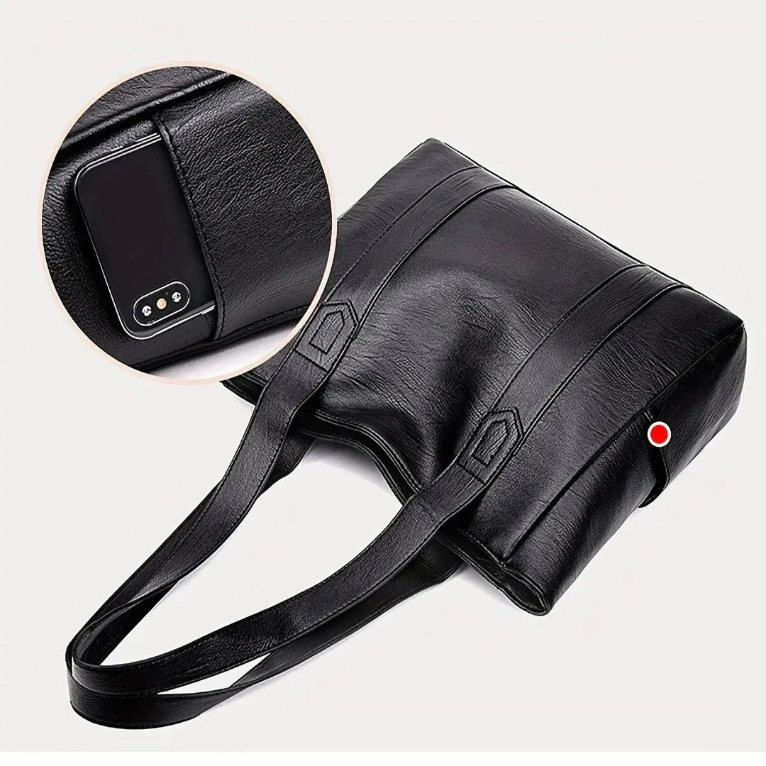 Sac à épaule en cuir véritable