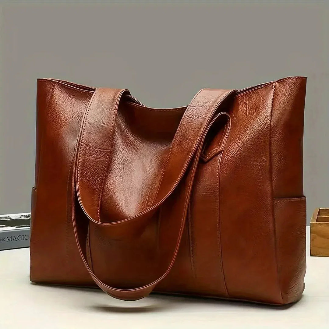 Sac à épaule en cuir véritable