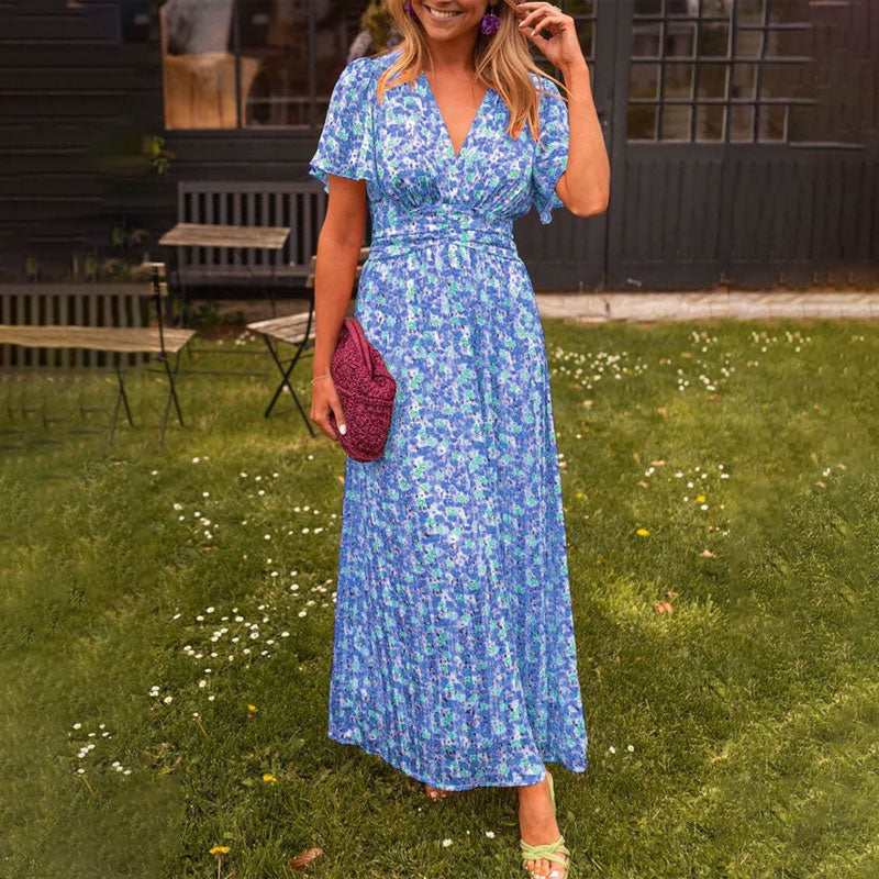 Romy | Robe d'été avec décolleté en V