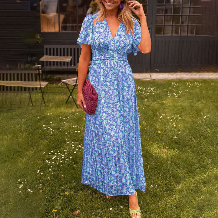 Romy | Robe d'été avec décolleté en V