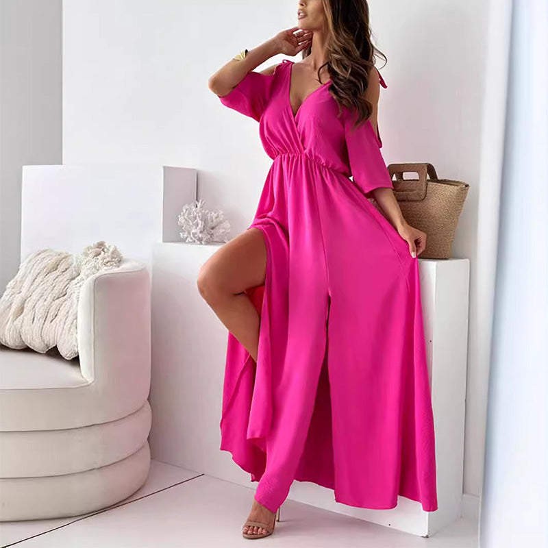 Sienna | Robe élégante avec fente latérale