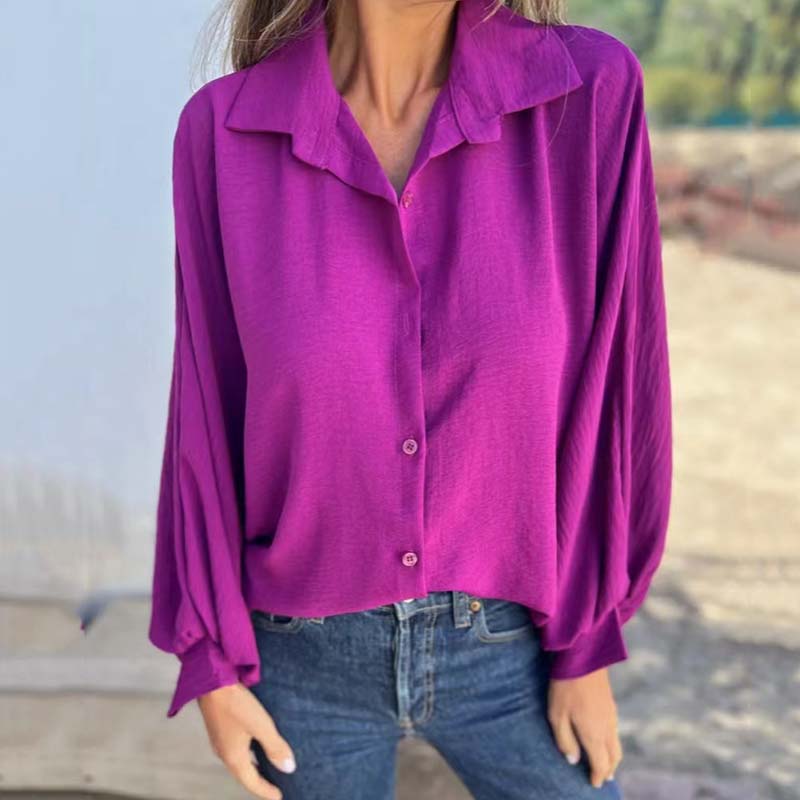 Clara | Blouse chic avec finition veloutée