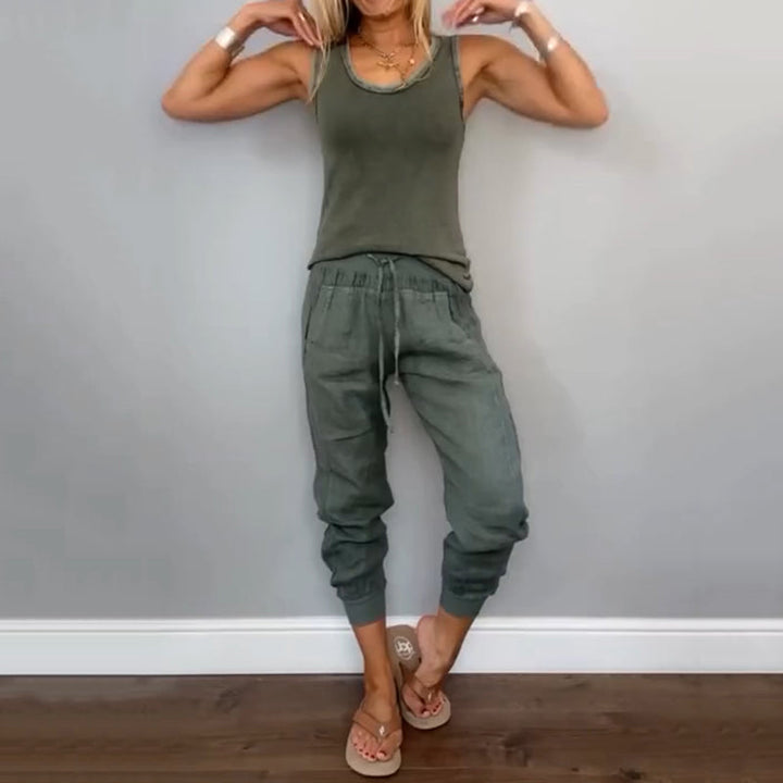 Gabriella | Ensemble Décontracté Deux Pièces pour un Style Naturel et un Confort Frais