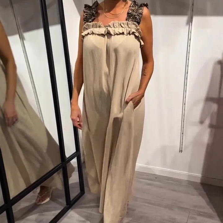 Tabea | Robe sans manches décontractée avec poches