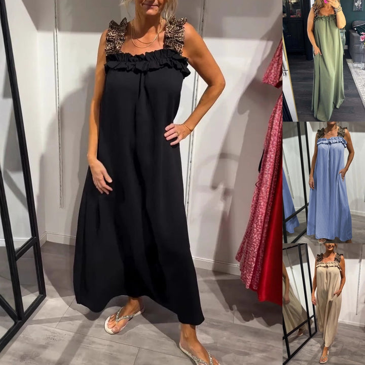Tabea | Robe sans manches décontractée avec poches