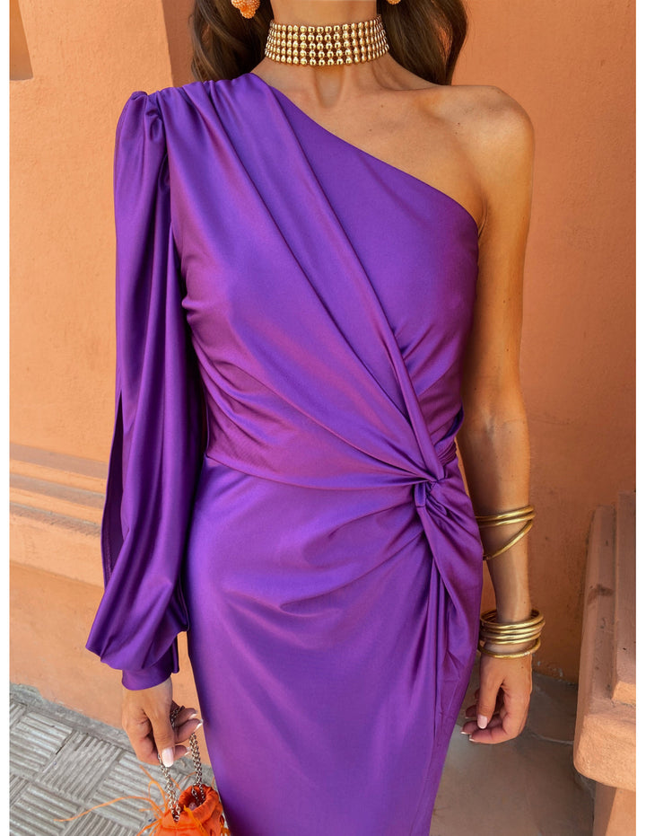 Alaysia™ | Robe Longue Femme Noire Été