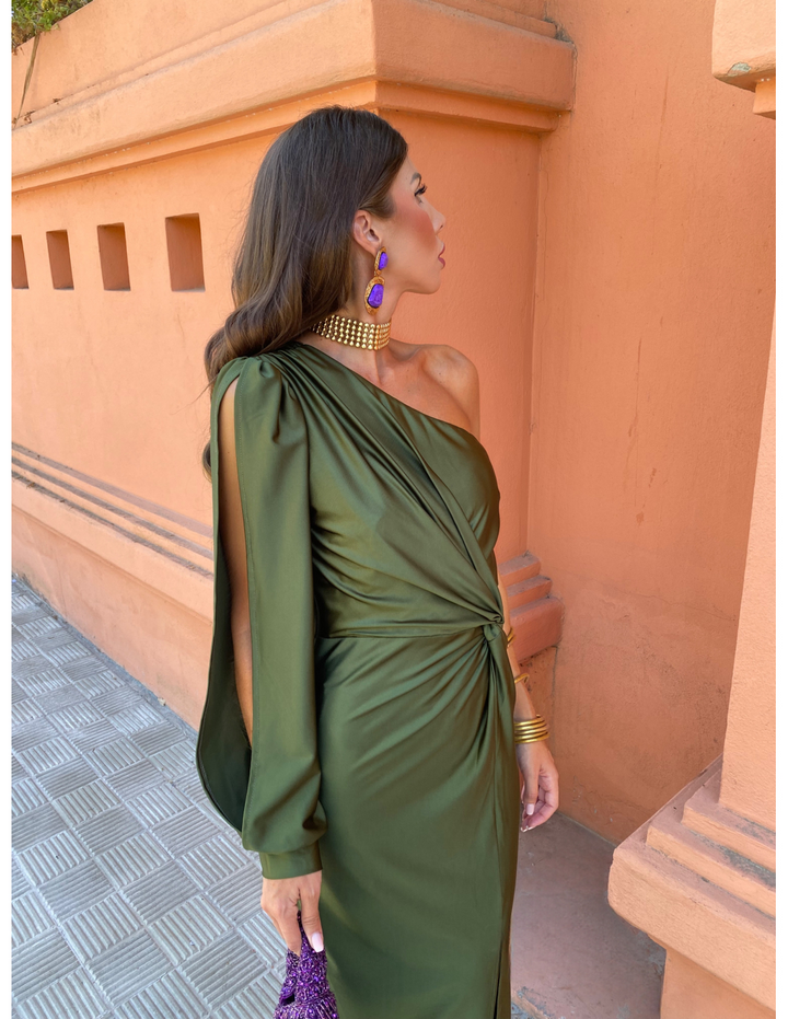 Alaysia™ | Robe Longue Femme Noire Été