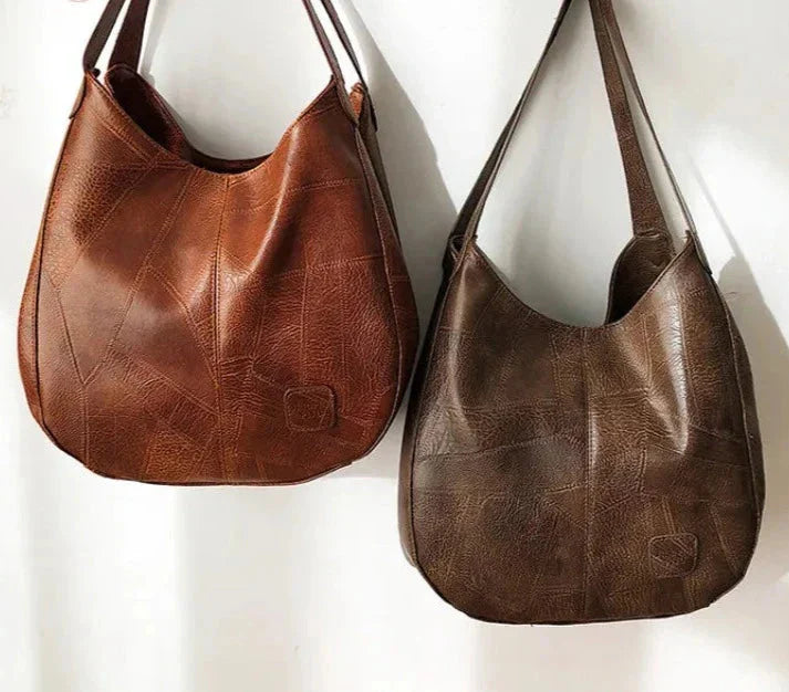 Sac à main en cuir vintage