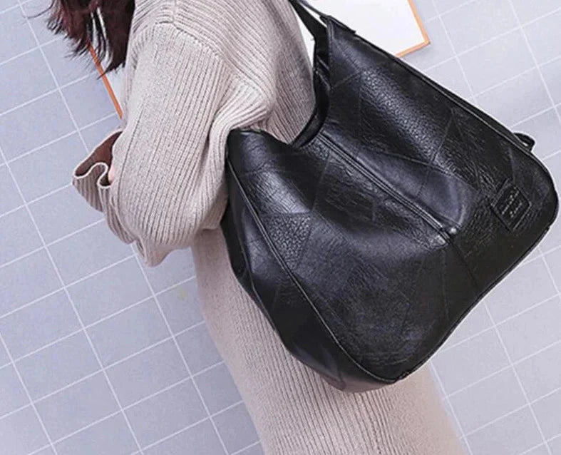Sac à main en cuir vintage