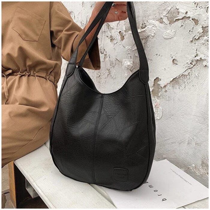 Sac à main en cuir vintage