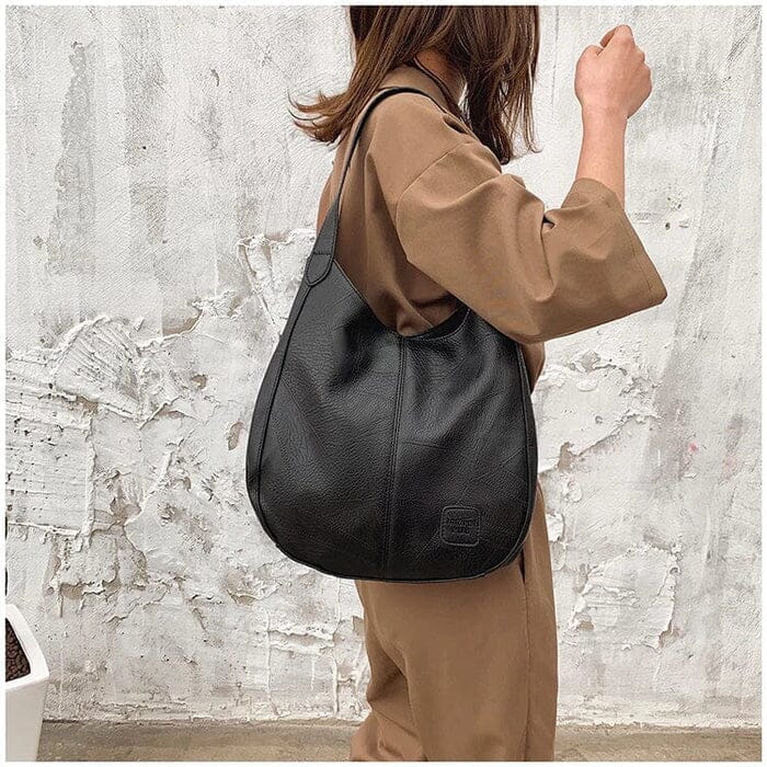 Sac à main en cuir vintage